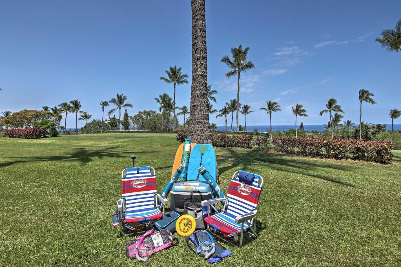 Kona Golf Condo On Eighteenth Tee With Pool Access Kailua Kültér fotó